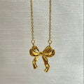 Bow Charm Necklace