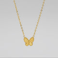 Mini Gold Butterfly Pendant