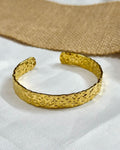 Textured Gold Cuff