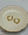 Geo Hoop Earring