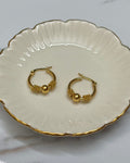Solar Core Hoop Earring