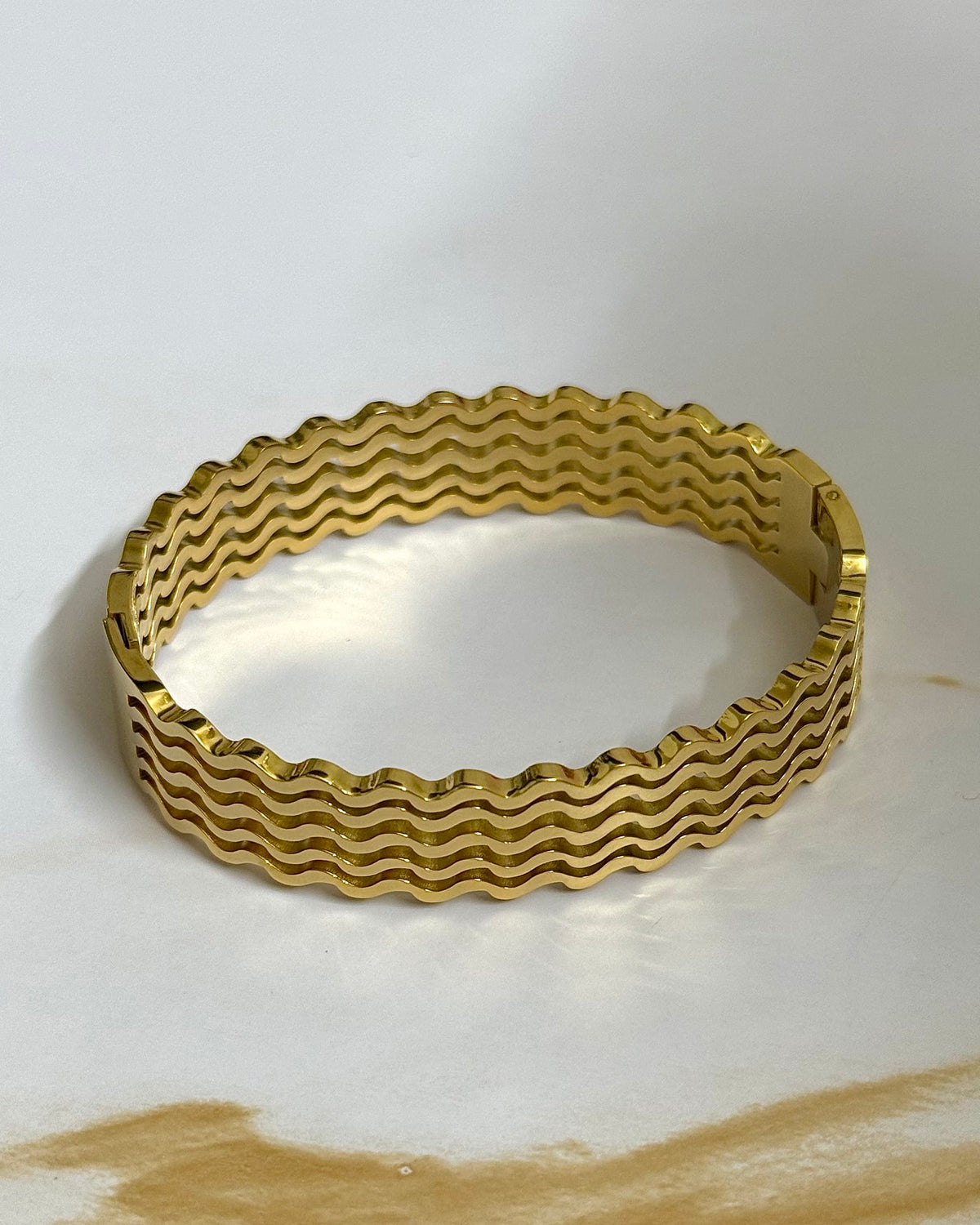 Wave Stack Bangle