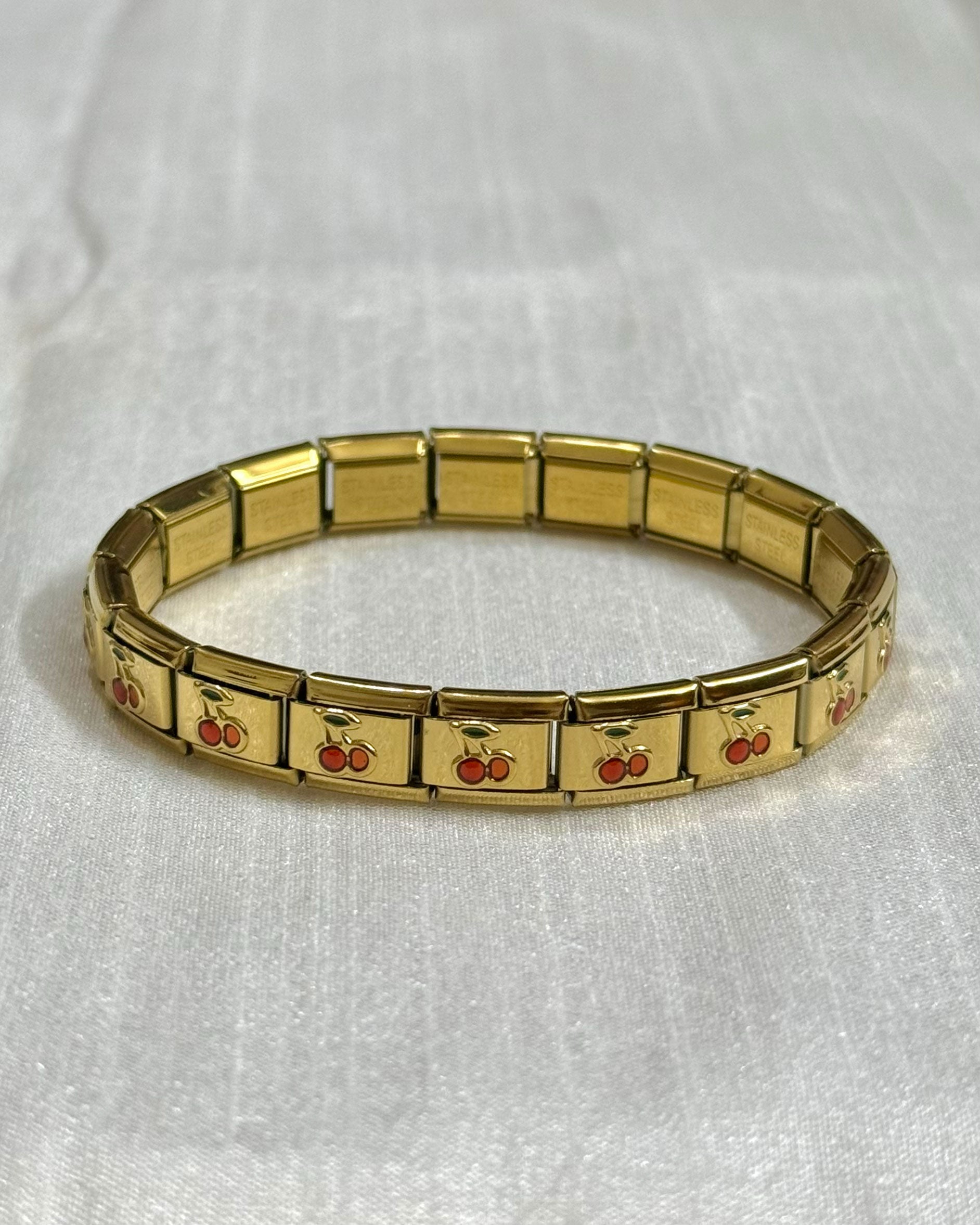 Cherry Italian Bracelet