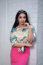 Chic Hues - Shirt- Tie Dye print