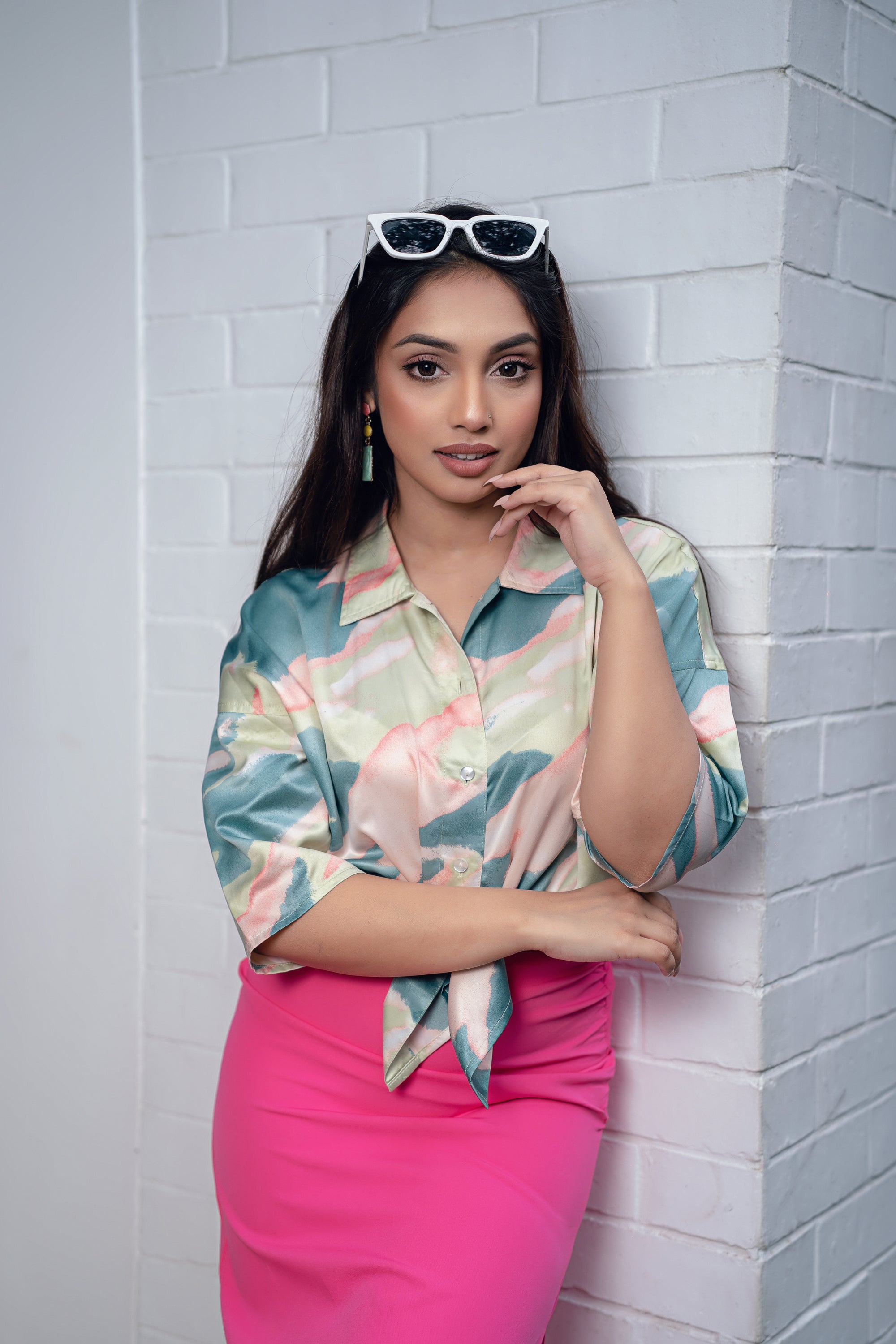 Chic Hues - Co-ord Set - Tie Dye print