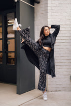 Linear Arts - Co-ord Set - Black