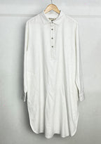 নওয়াজ - লিনেন কাবলি কুর্তা | পাঞ্জাবি - সাদা 