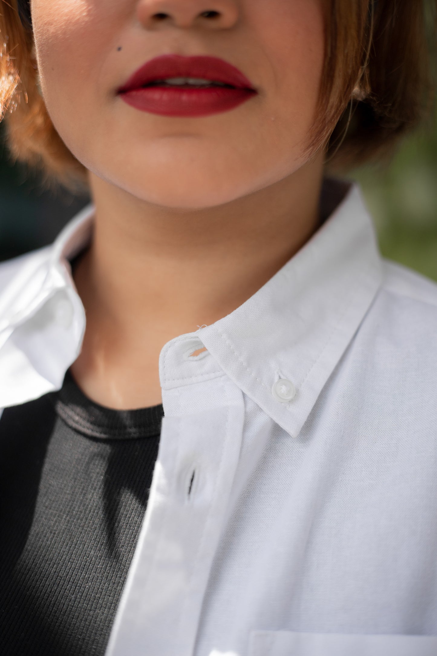 Oxford Shirt - Uninhibited - Unisex - White