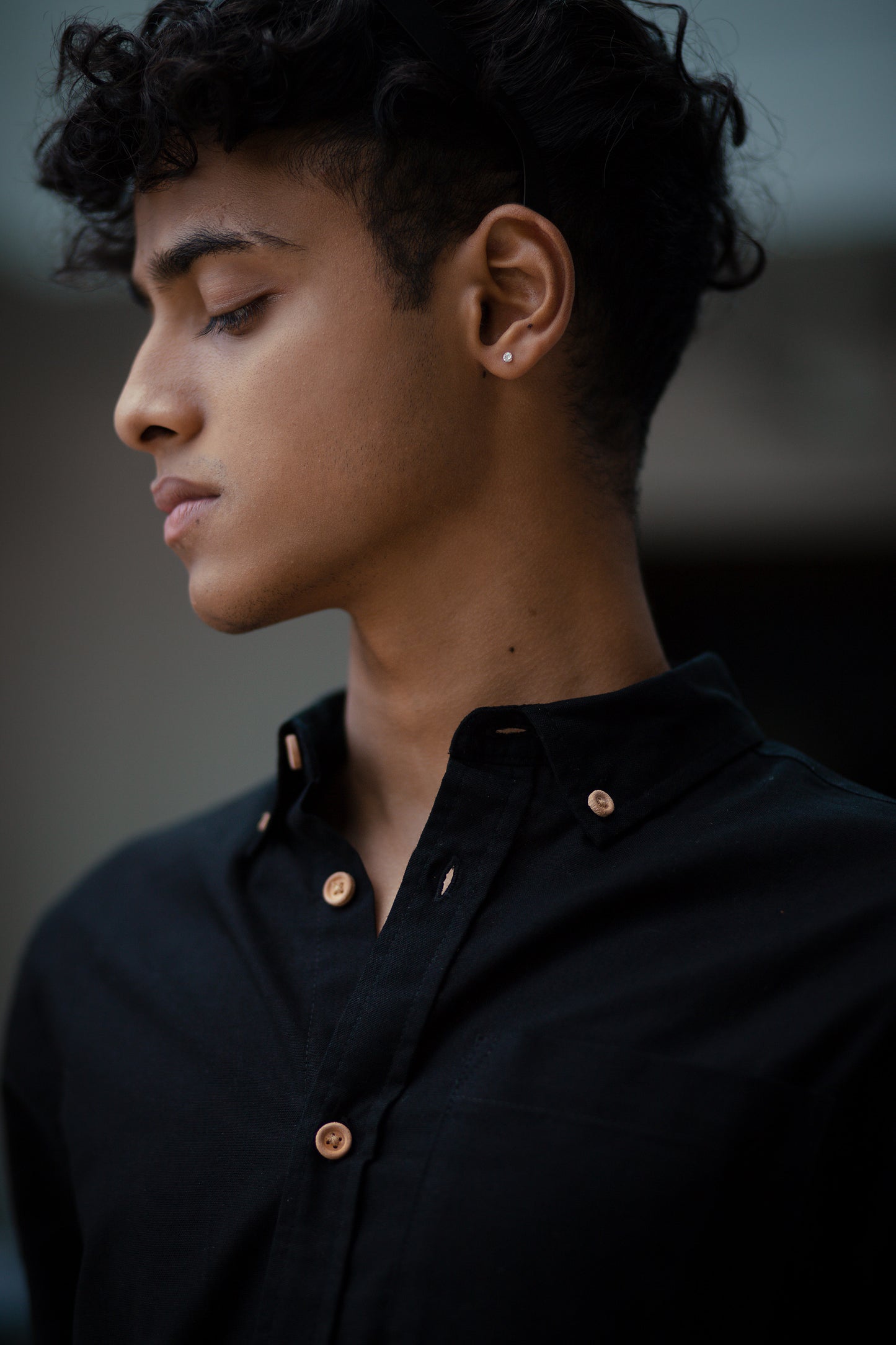 Oxford Shirt - Uninhibited - Black