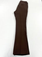 Flared Bootcut Pants For Men - Espresso