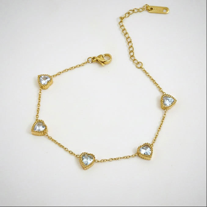 Heart-link Bracelet