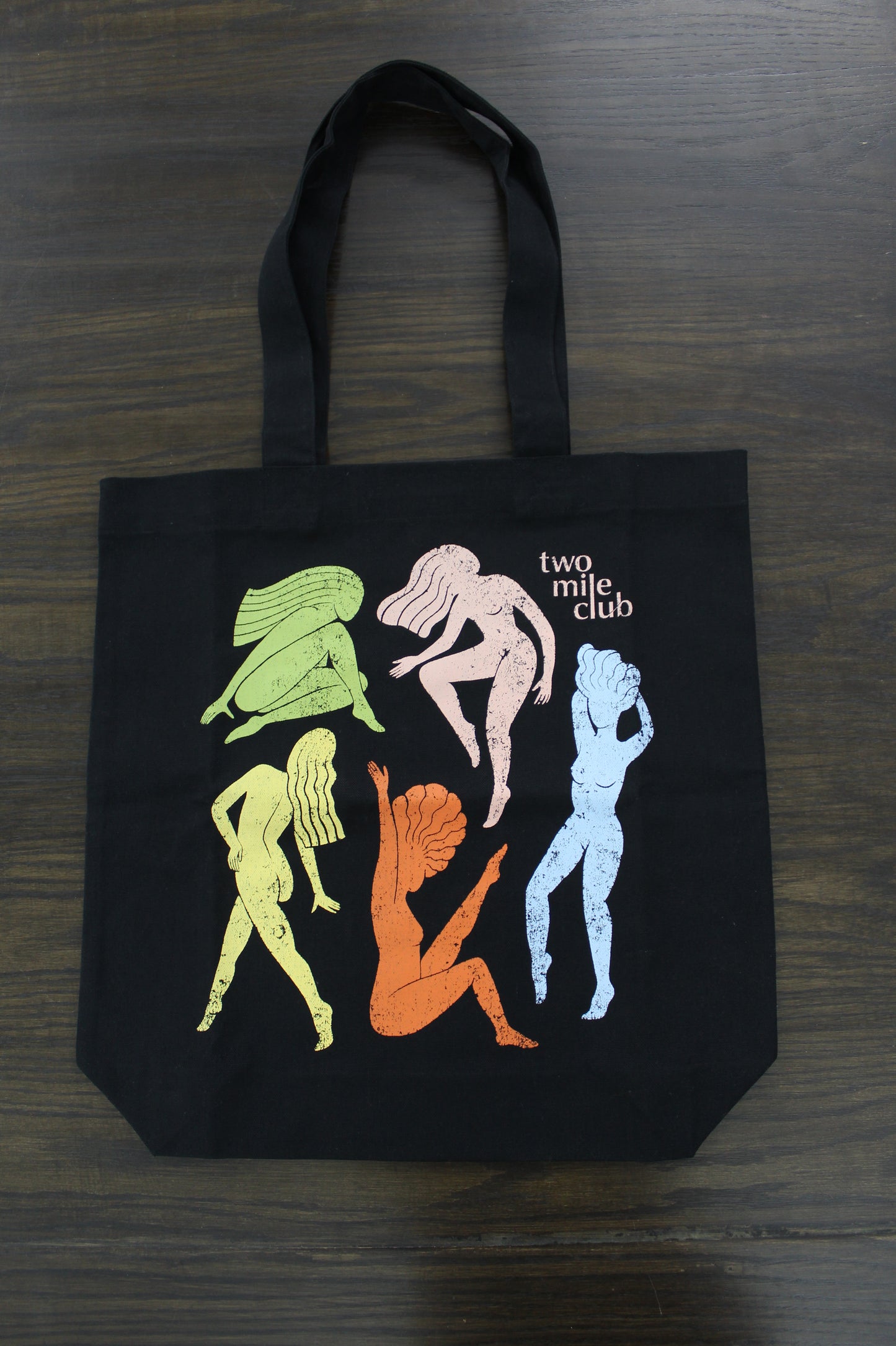 The Bold Mile Club - Tote Bags - Black