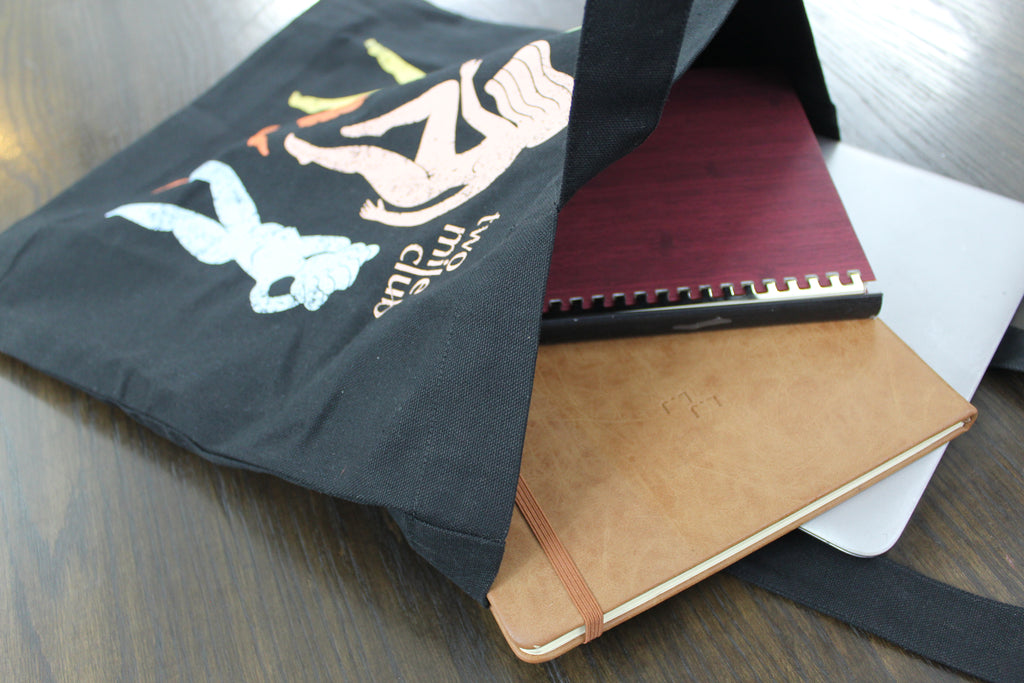 The Bold Mile Club - Tote Bags - Black