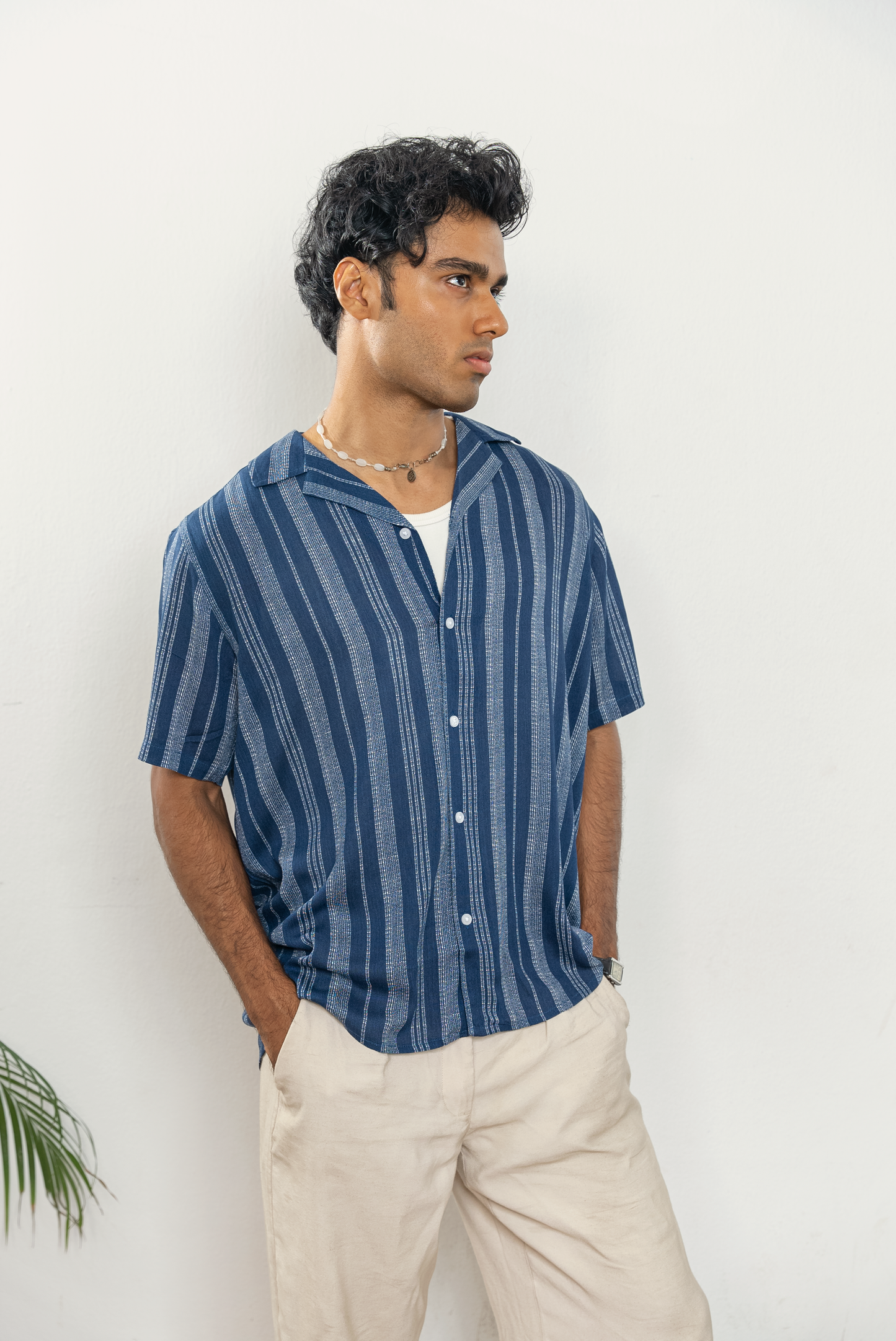 Cubana - Island Stripe - Cuban Shirt For Men