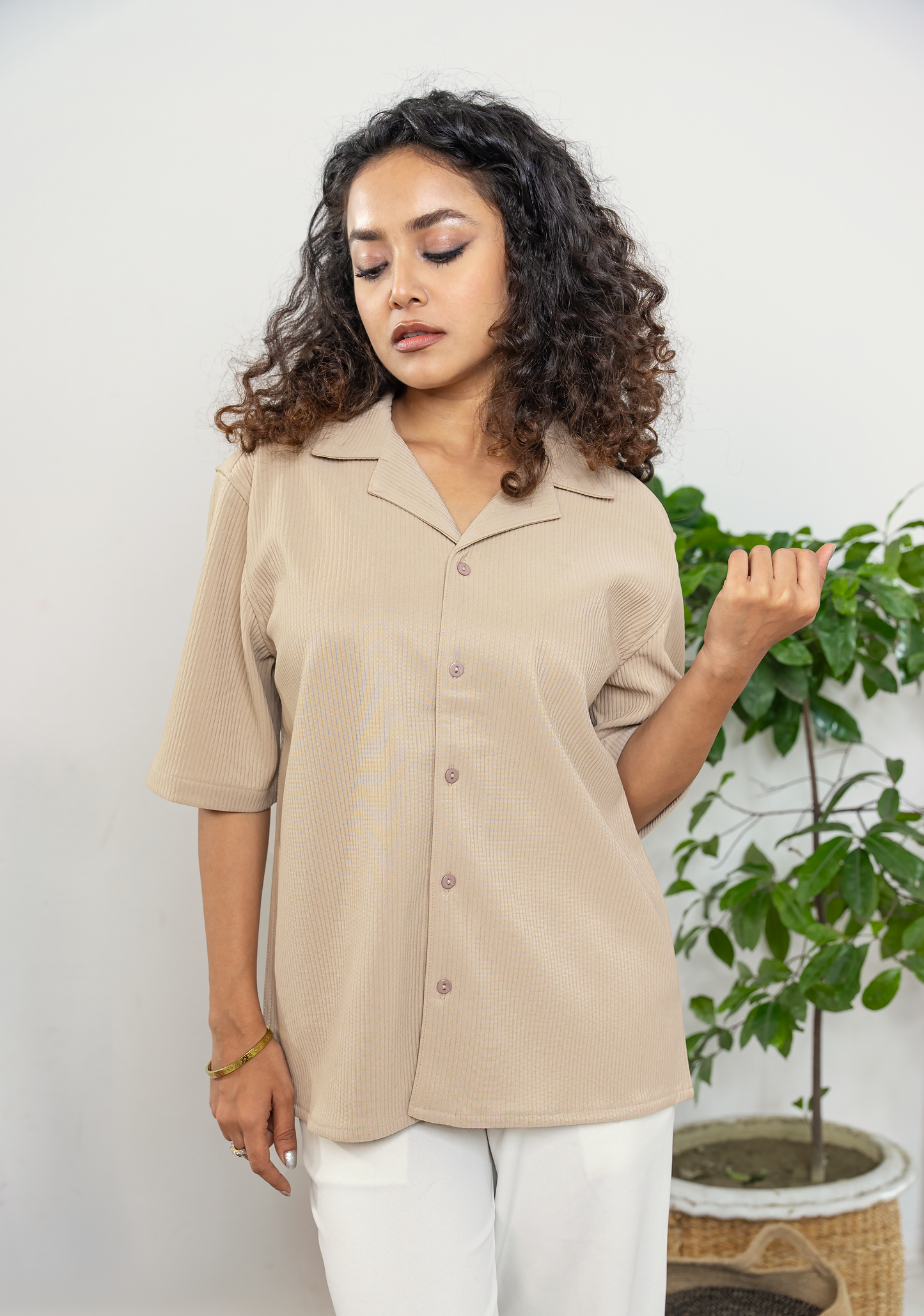 Cordaro Cuba - Sand Rib Texture Cuba - Cuban Shirt - Unisex