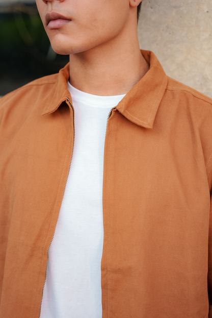 Canvas Jacket- Tan