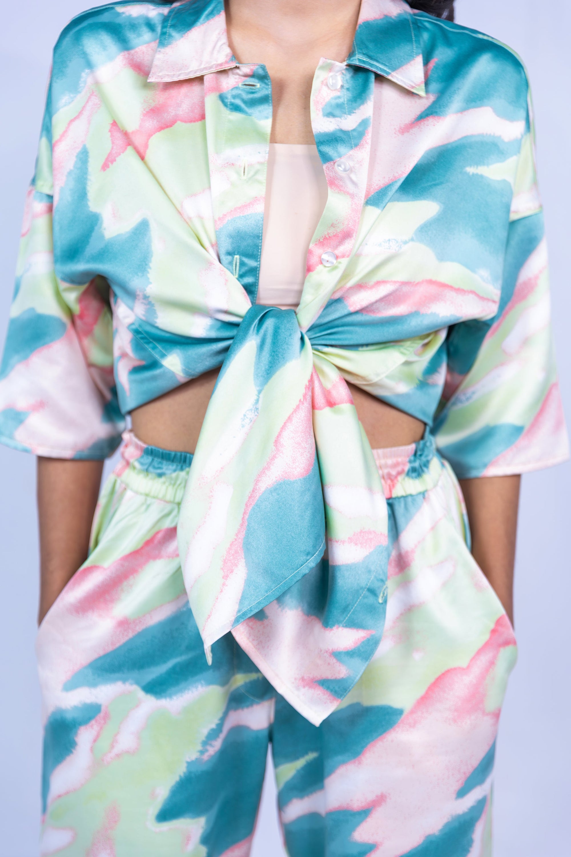 Chic Hues - Shirt- Tie Dye print
