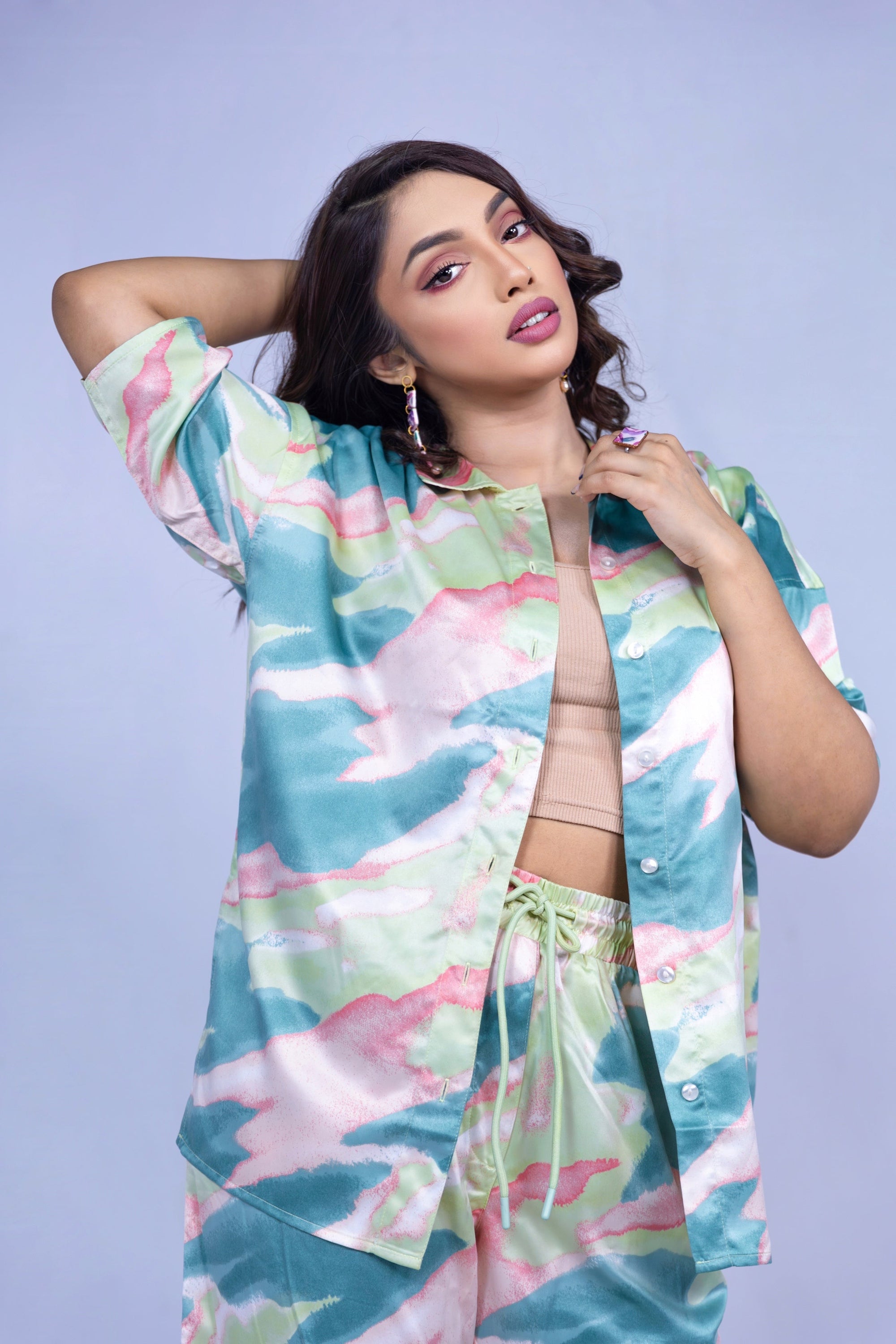 Chic Hues - Shirt- Tie Dye print