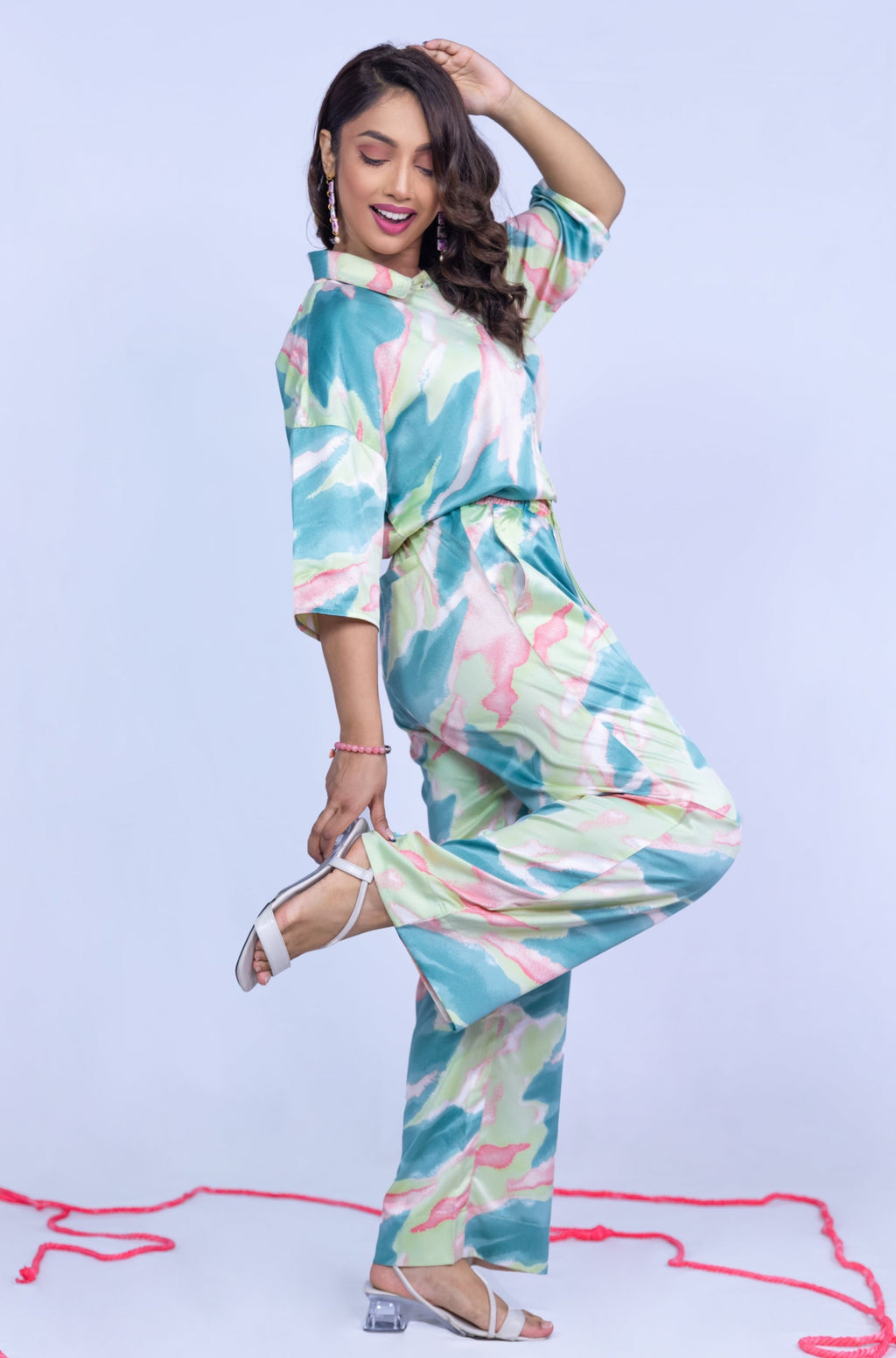 Chic Hues - Co-ord Set - Tie Dye print