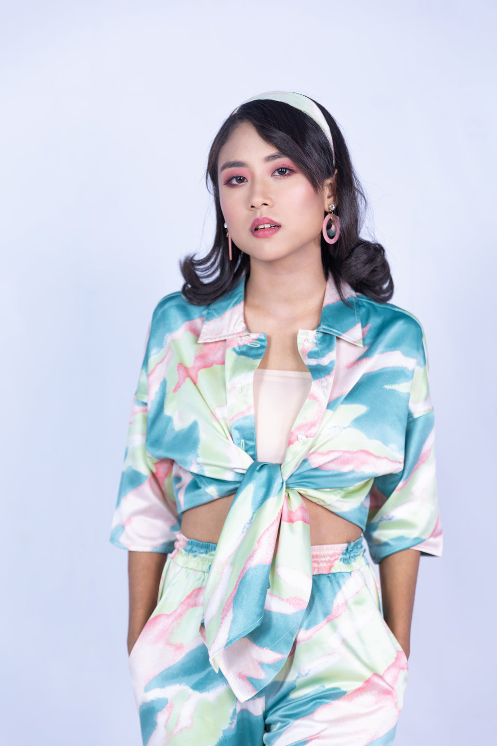 Chic Hues - Co-ord Set - Tie Dye print