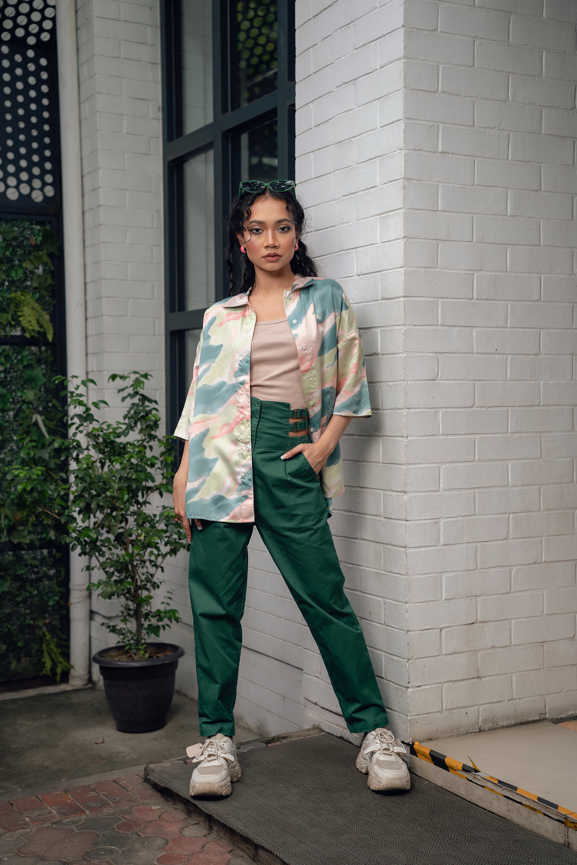 Chic Hues - Shirt- Tie Dye print