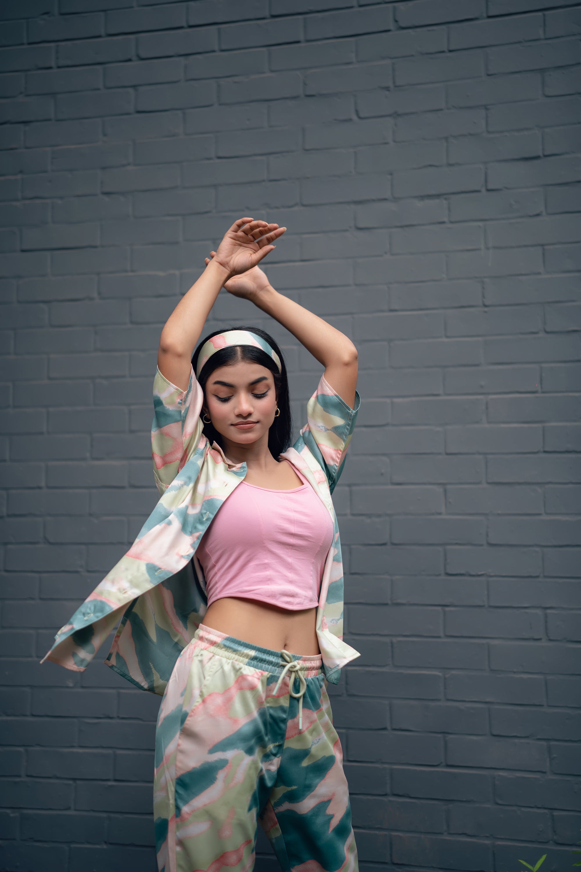 Chic Hues - Co-ord Set - Tie Dye print
