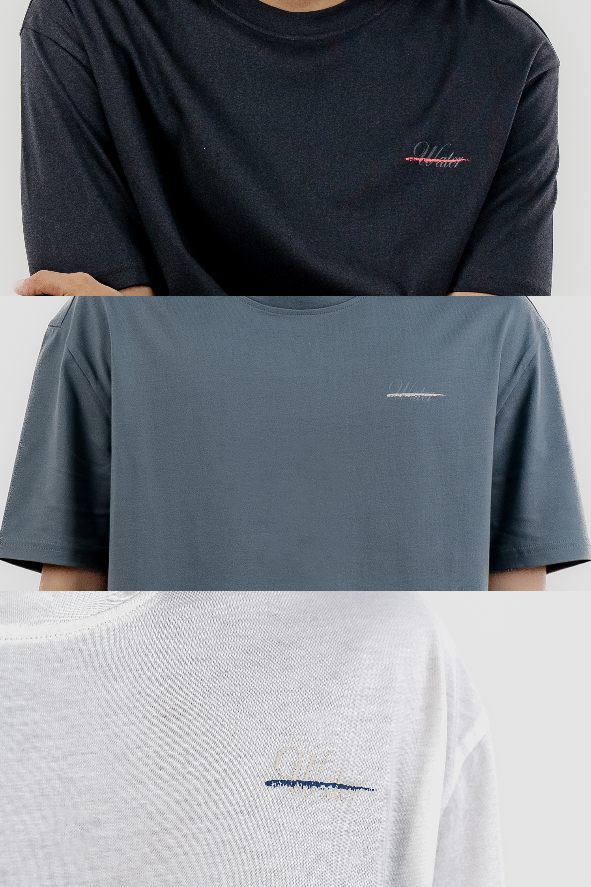 Bundle of 3 - Water Repellent T-Shirt - 上質 Japanese Grade - Unisex