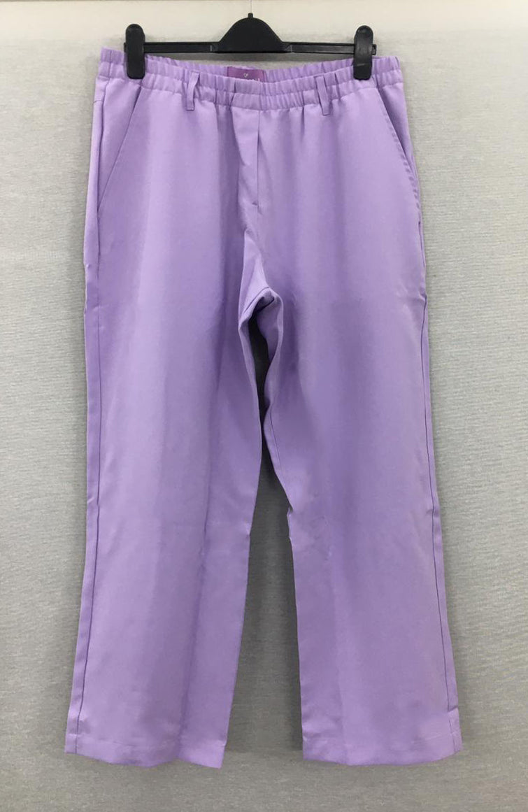 Lilac Dreams - Straight Legged Pants - Lilac