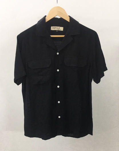 Curtis Cuba  - Black - Cuban Shirt For Men