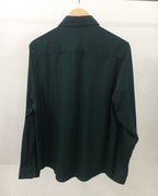 Forest Green - Long Sleeve Shirt For Men