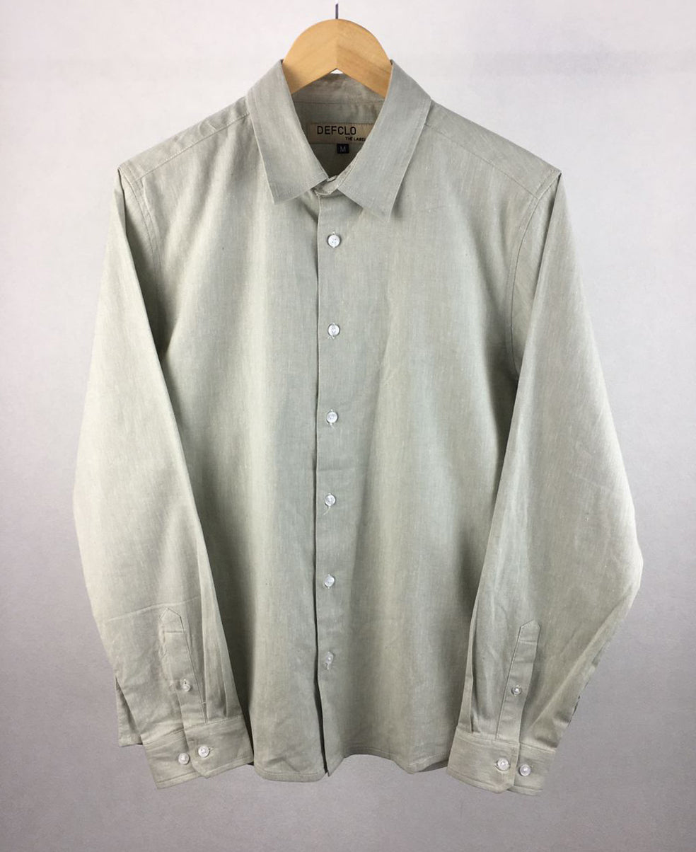 Pistachio Long Sleeve Shirt For Men