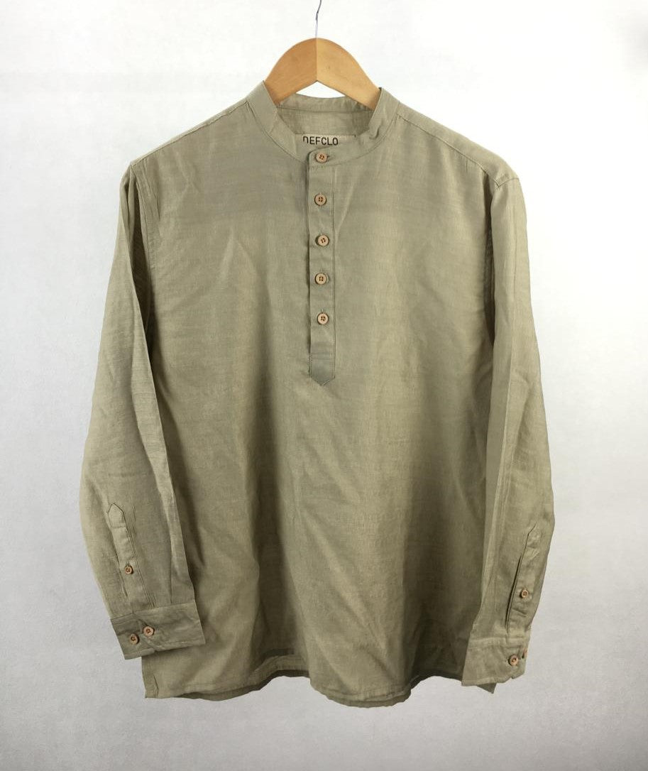 Henley for Men - Sage Green