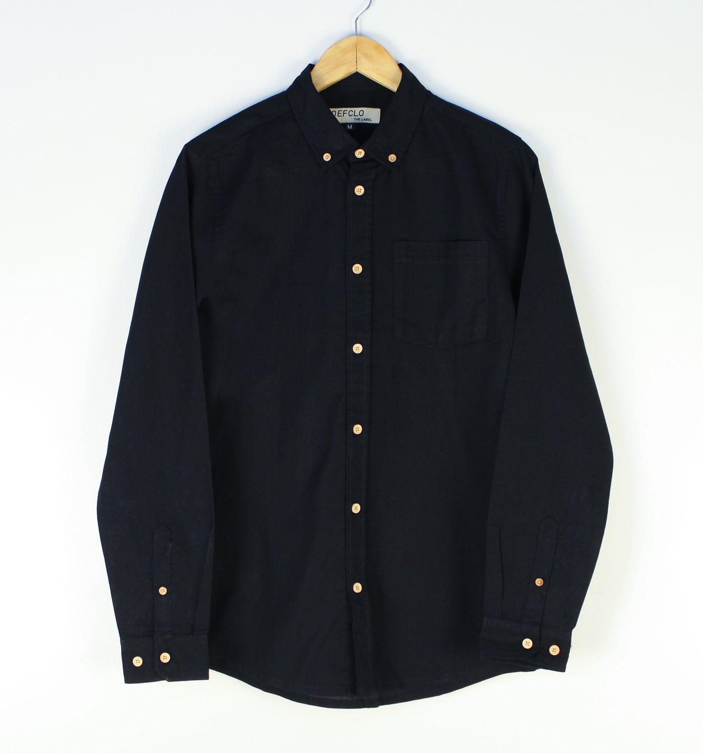 Oxford Shirt - Uninhibited - Unisex -  Black