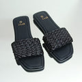 Flats - Noir Isla Weaves