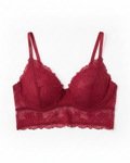 Mesh Bralette - Red