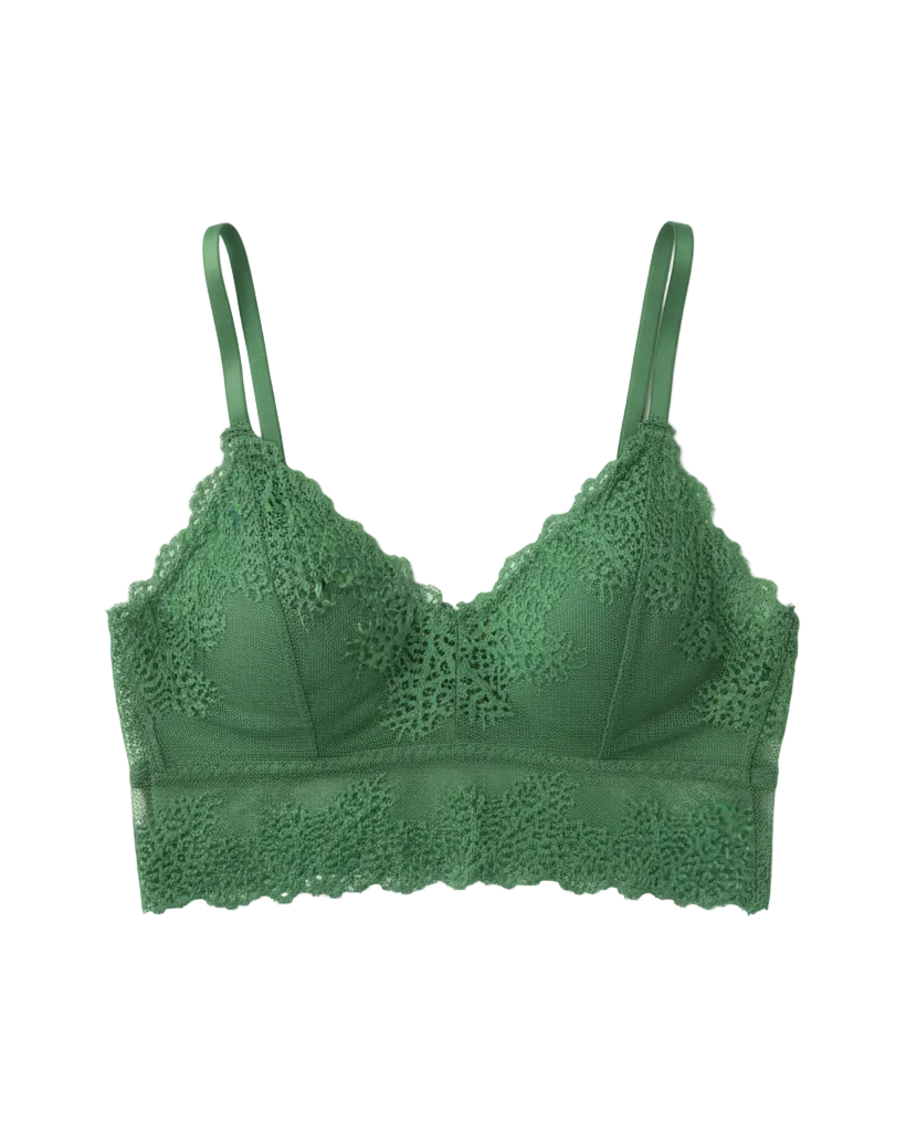 Mesh Bralette - Green