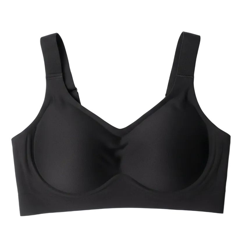 Seamless Contour Bra - Black