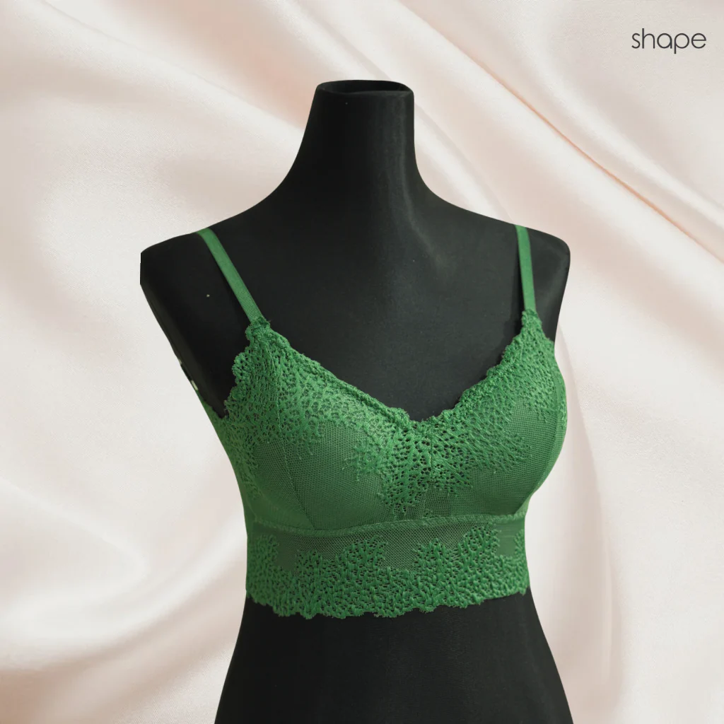Mesh Bralette - Green