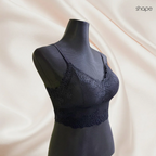 Mesh Bralette - Black