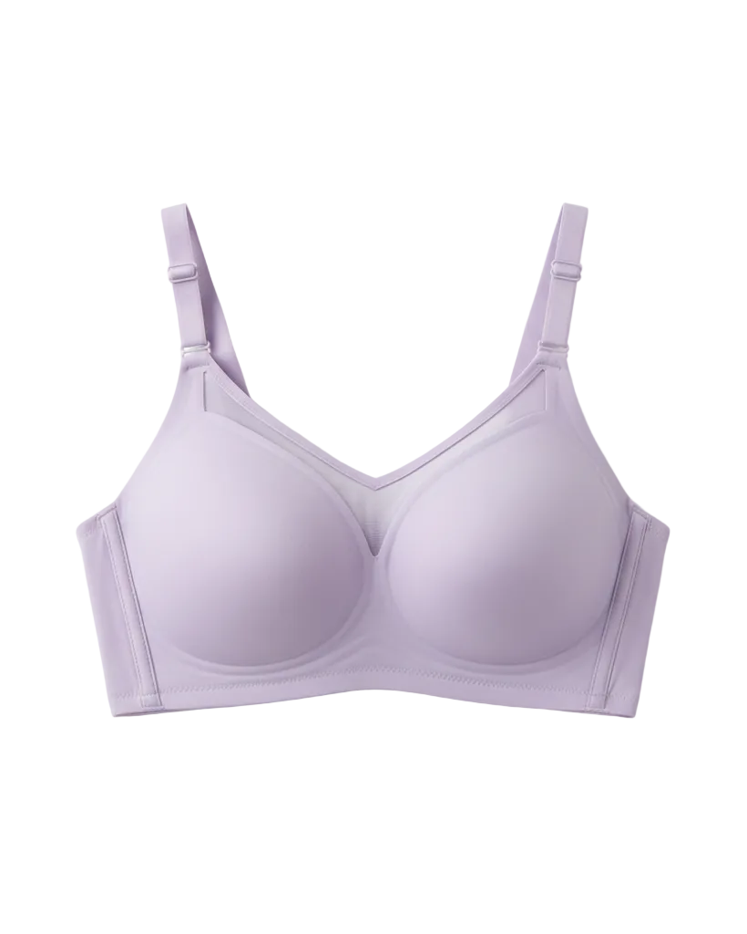 Mesh Minimizer Bra - Lilac