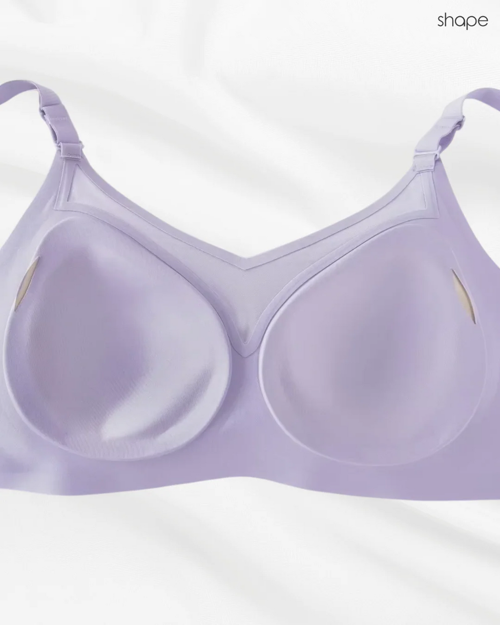 Mesh Minimizer Bra - Lilac