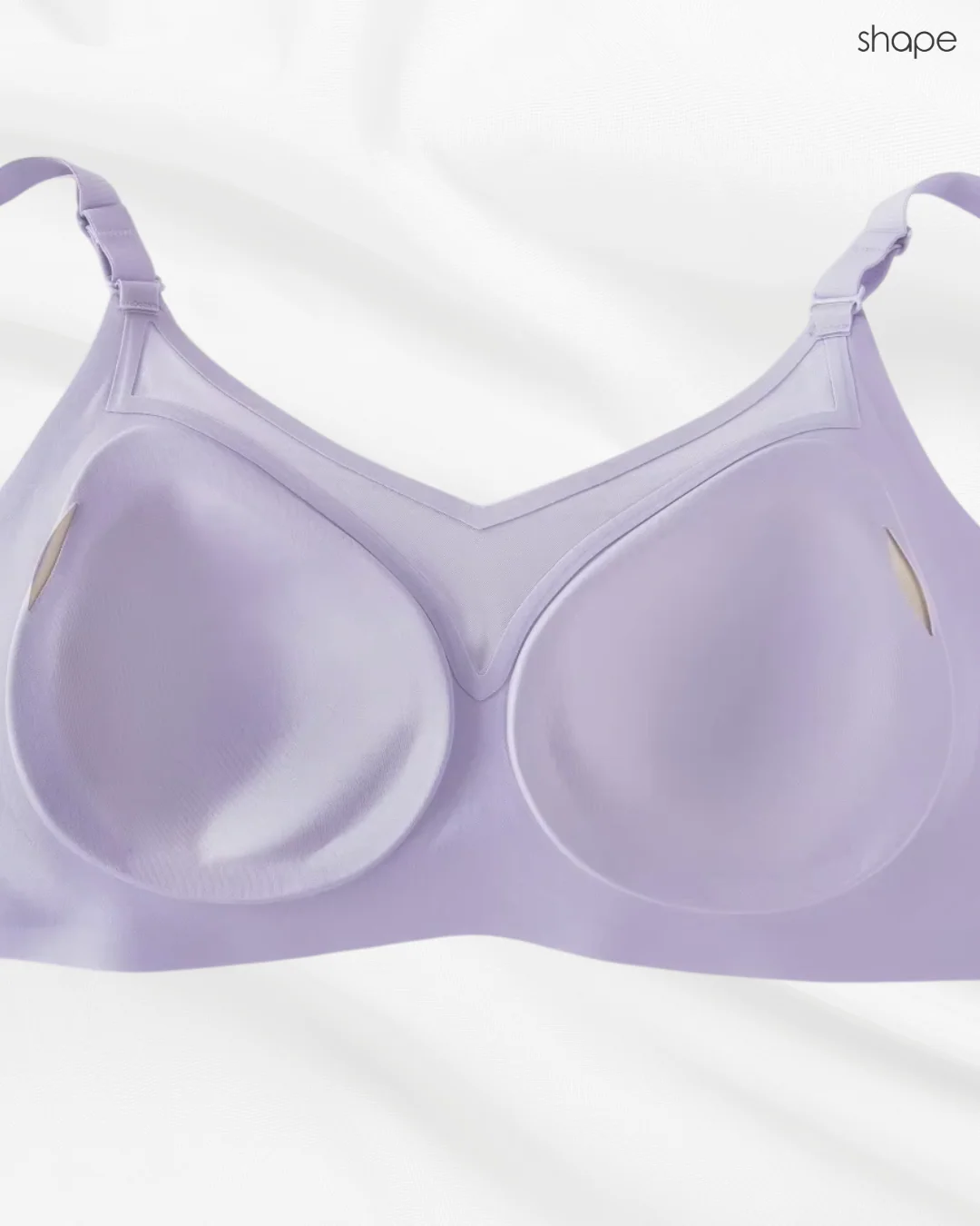 Mesh Minimizer Bra - Lilac