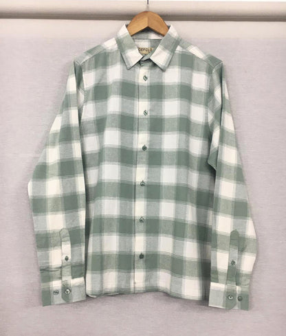 Flannel Shirt - Unisex - White & Pastel