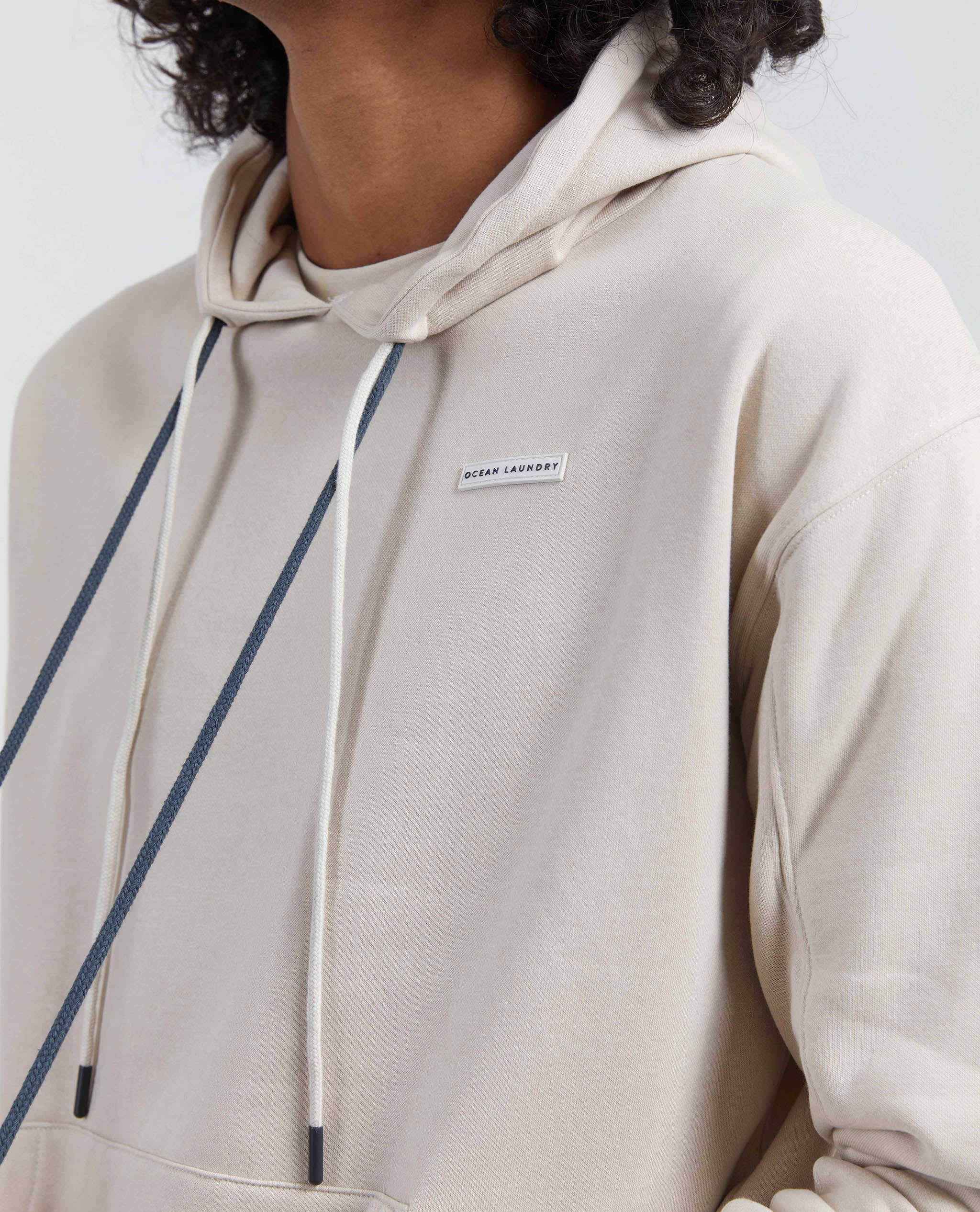 মহিলাদের জন্য সয়া রেগ রেগুলার হুডি - স্টোন