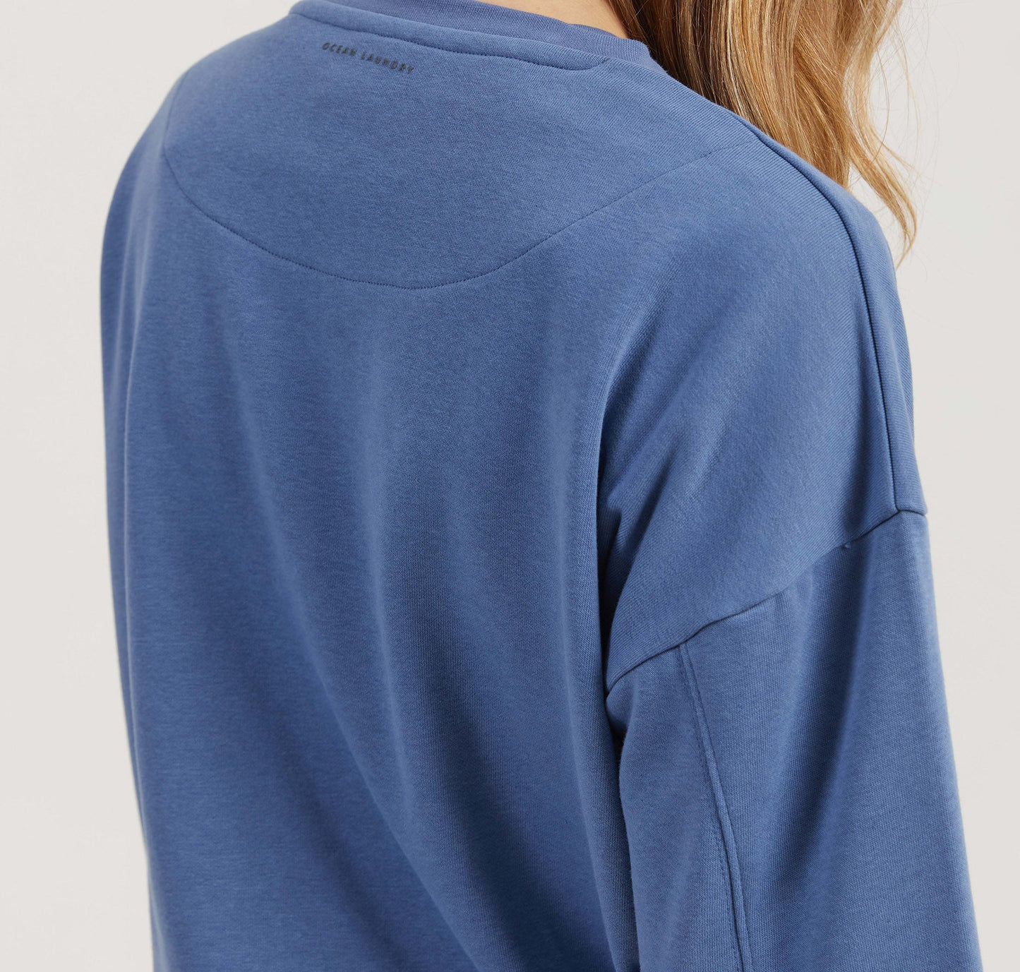 Lotus Sweatshirt for Women - Moonlight Blue