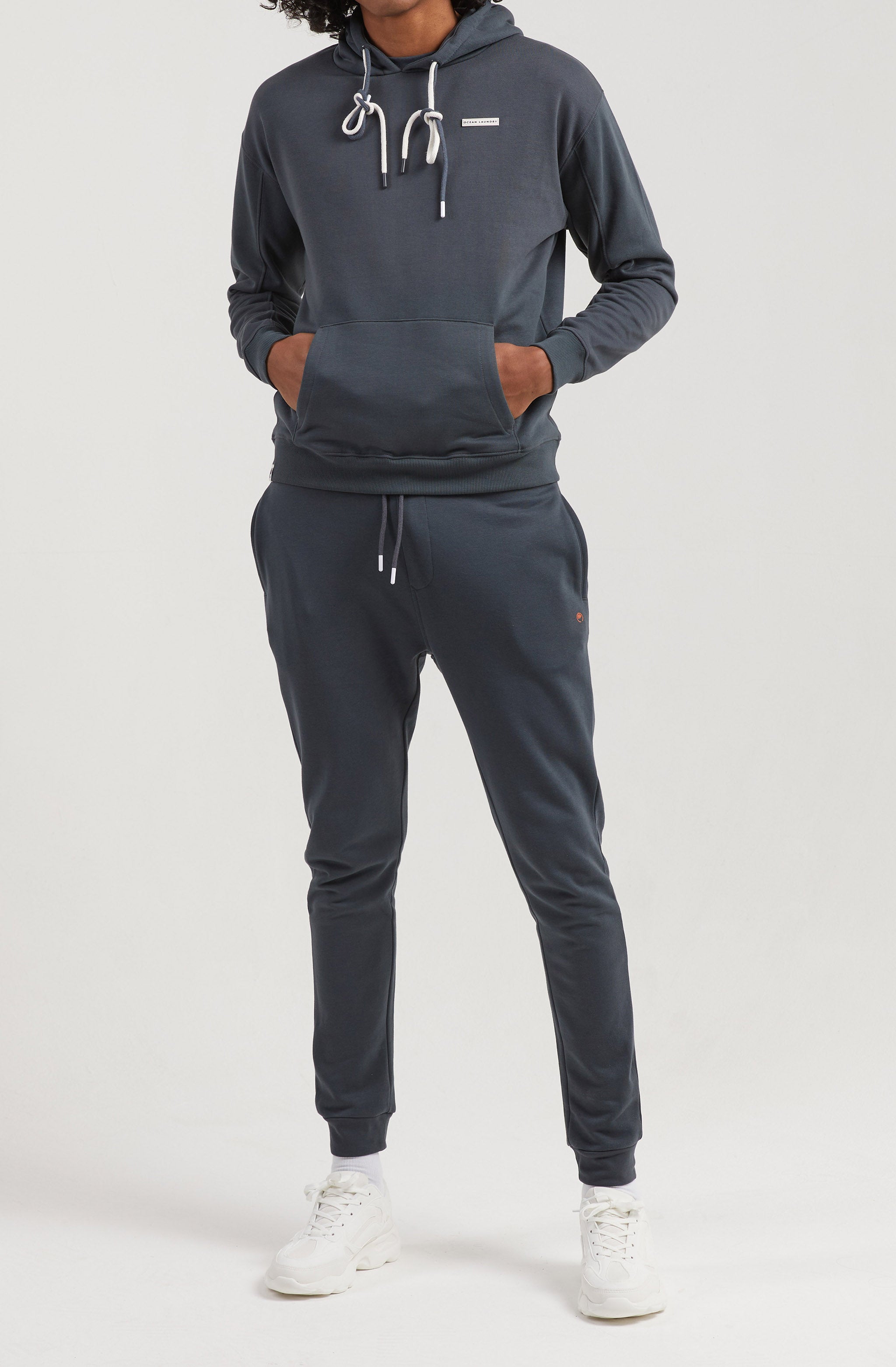 Soya Reg Regular Hoodie for Men - Charcoal