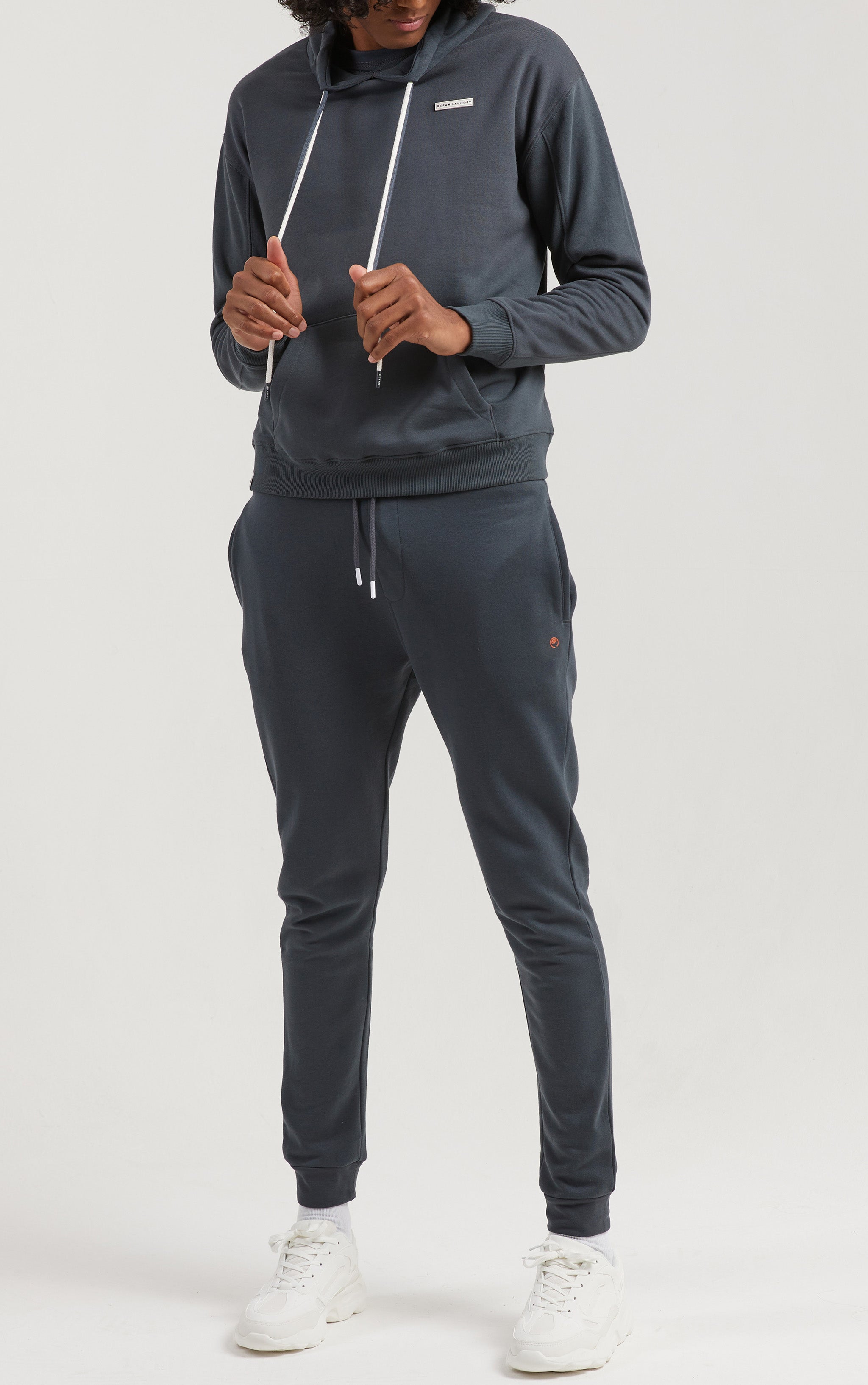 Soya Reg Regular Hoodie for Men - Charcoal