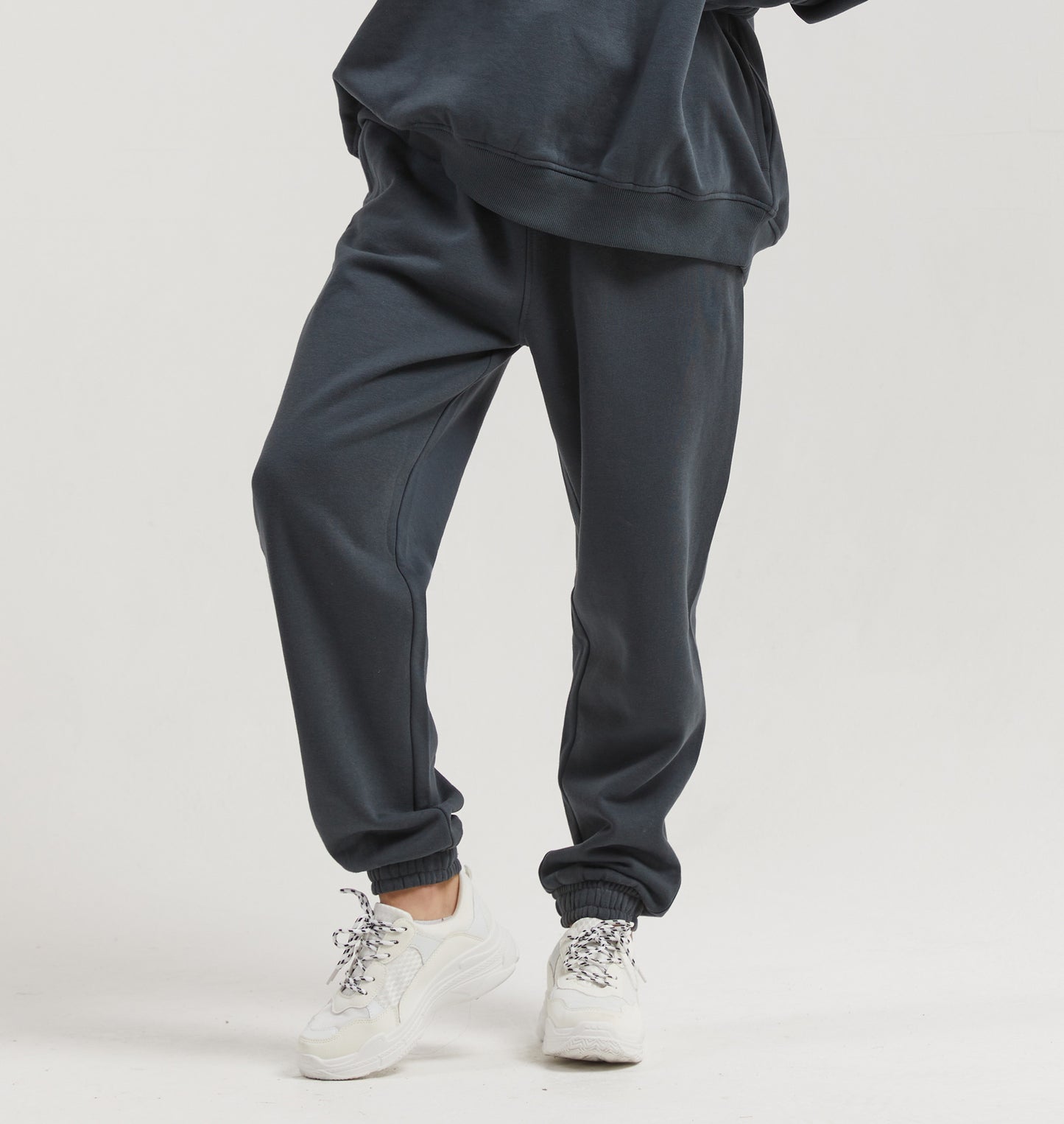 Cactus Baggy Sweatpants for Men - Charcoal