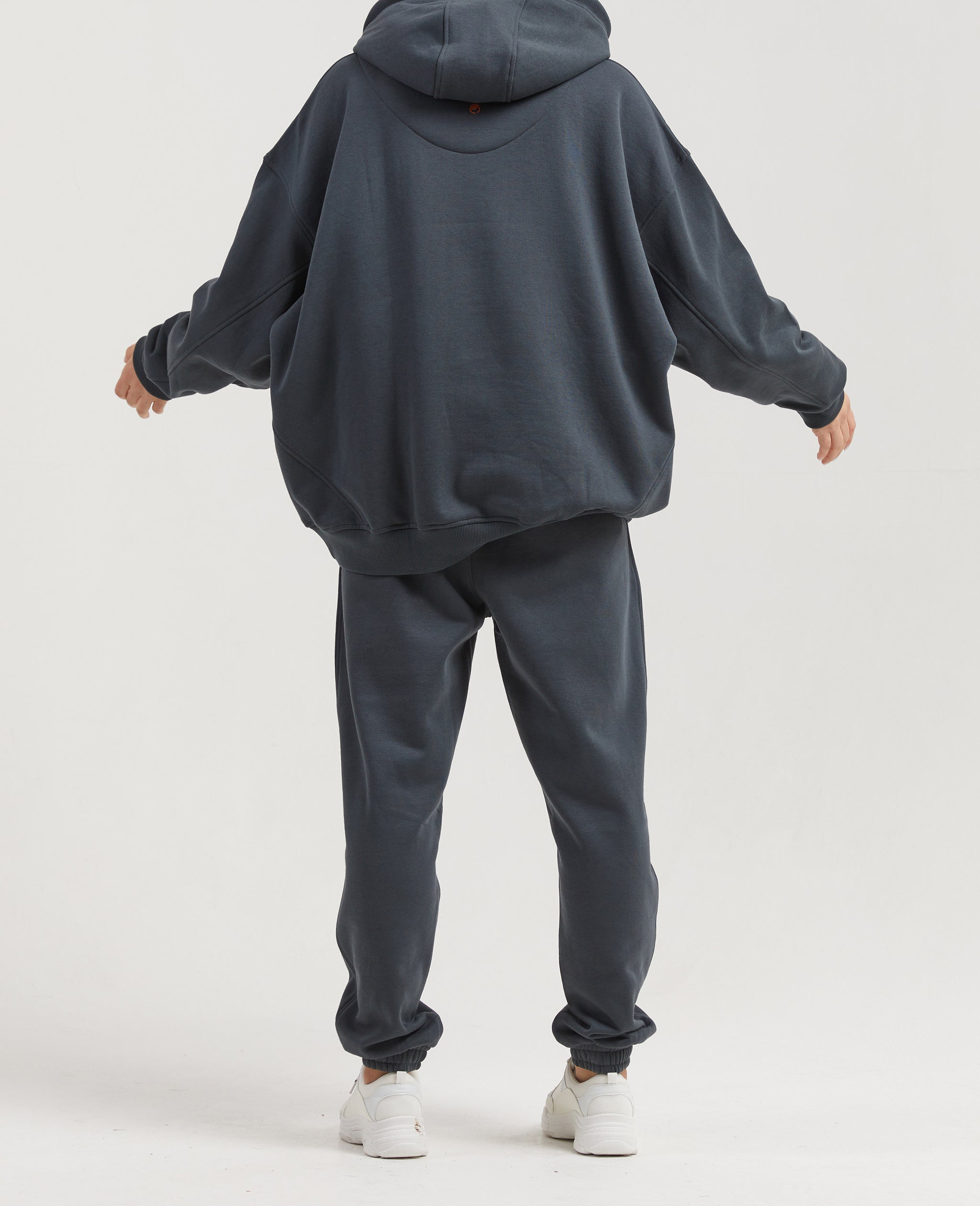 Cactus Baggy Sweatpants for Women - Charcoal