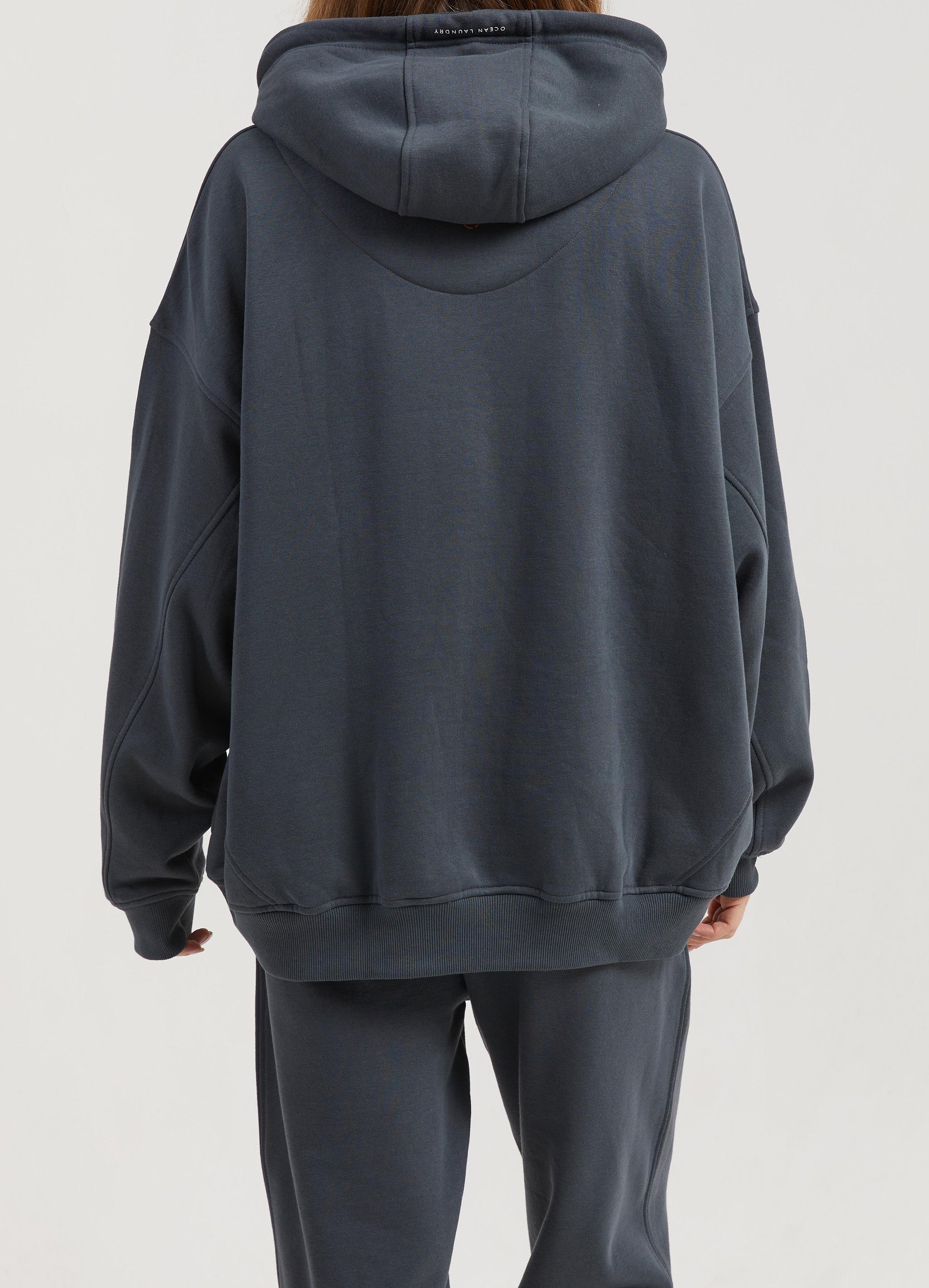 Oak Oversize Hoodie for Women - Charcoal